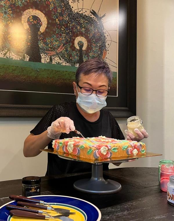 Christine Ong, 54, opted for early retirement and wants to keep working on her passion in crafting.