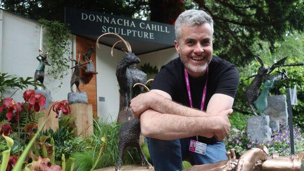 Scuba-diving hare and curious crab keep Irish entrant smiling at Chelsea Flower Show