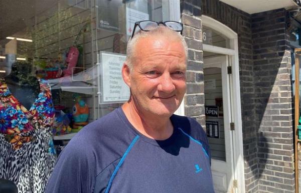 Andrew Thwaites, 63, a resident of Birchington, voiced his agreement