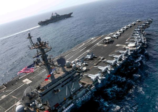 The USS Abraham Lincoln has been ordered to speed up its trip to the region.